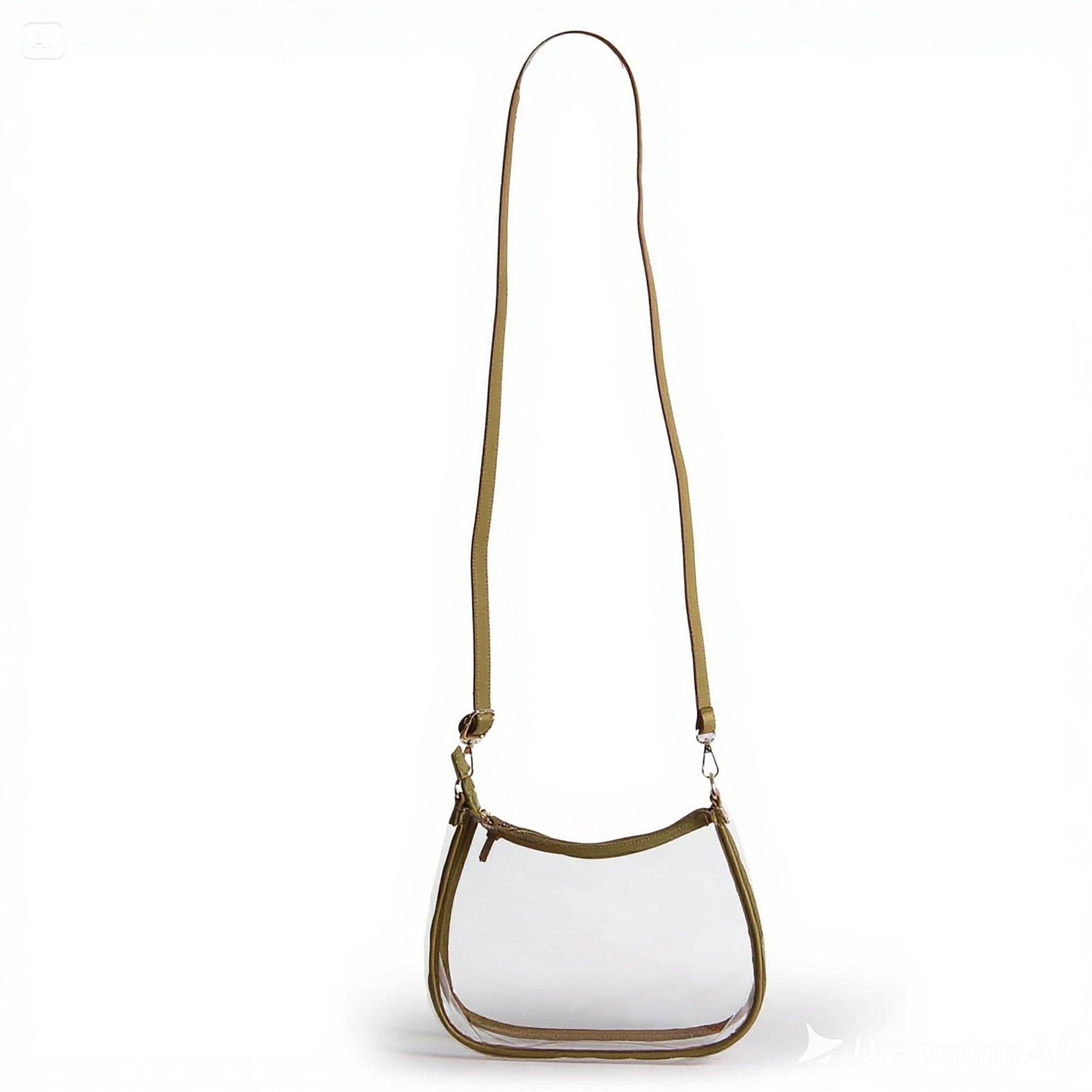 Desden - Sara Clear Purse - Metallic Gold