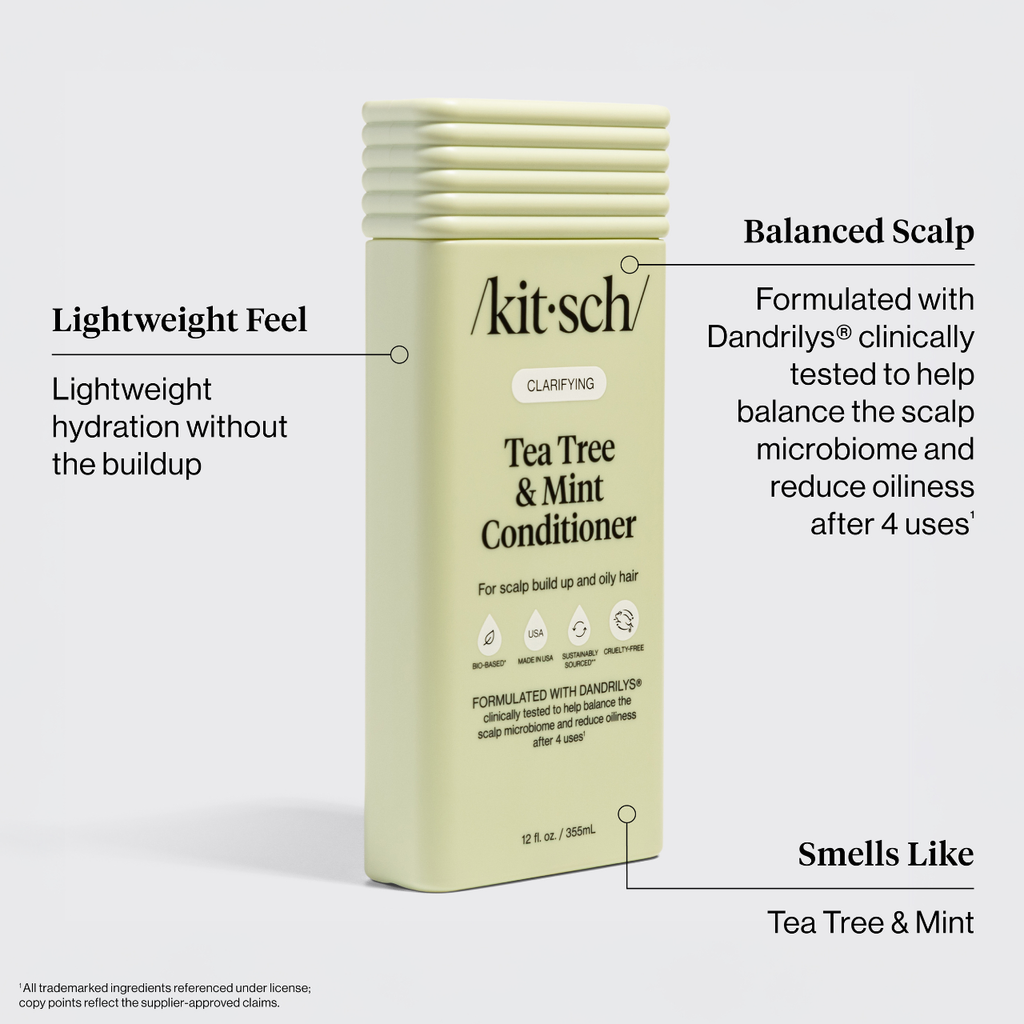 KITSCH - Clarifying Tea Tree & Mint Shampoo & Conditioner Combo