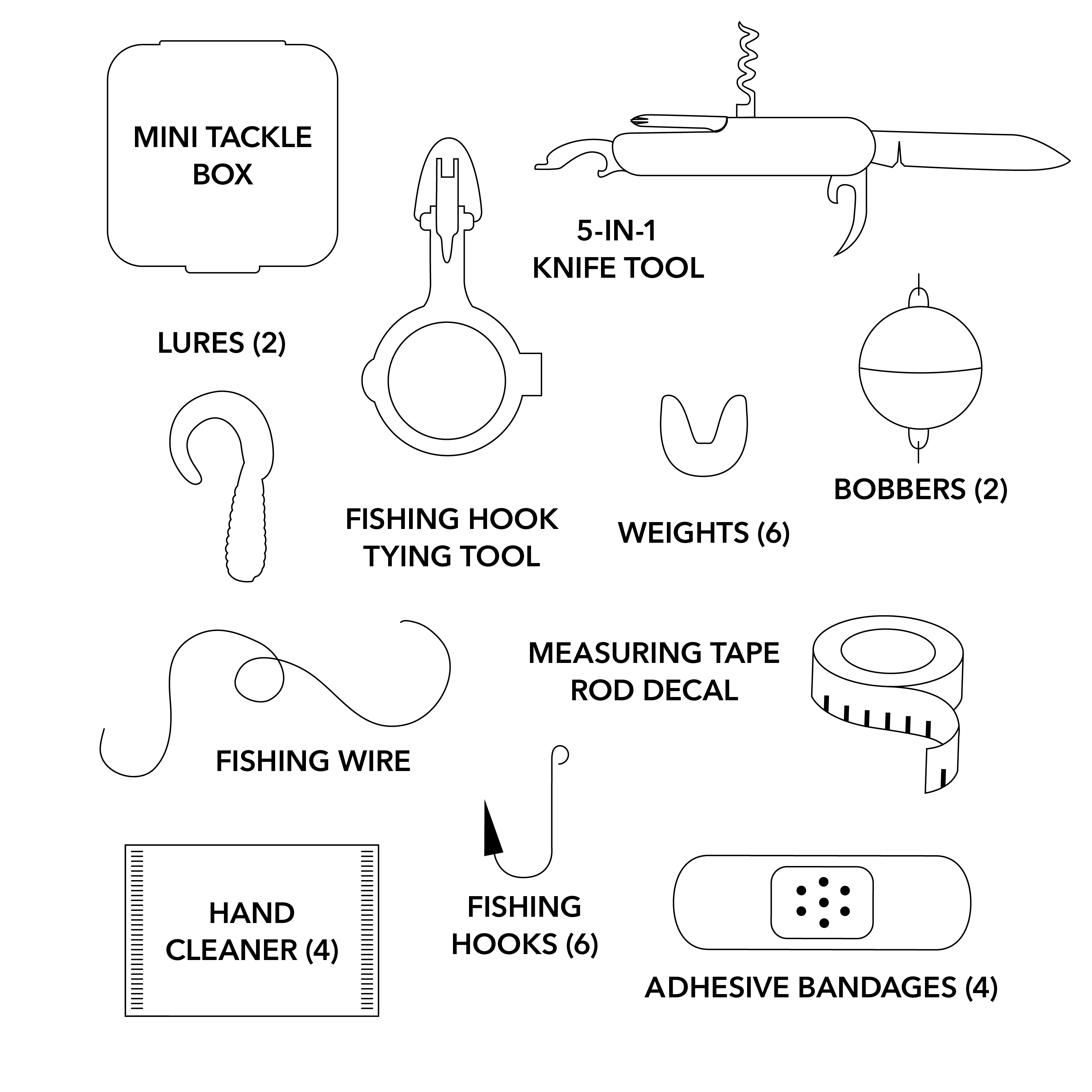 Pinch Provisions - "Great Catch" Fishing Kit