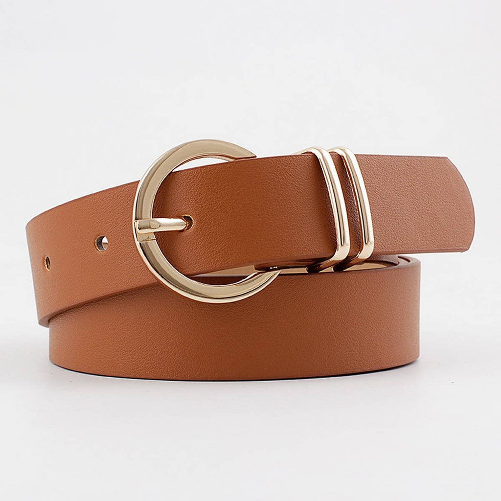 RING HOLE PIN BUCKLE BELT