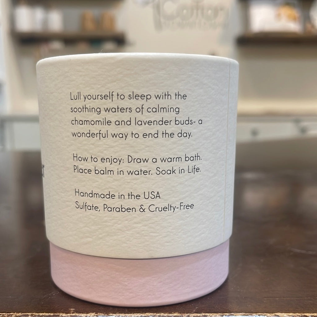 "Dreamweaver Sleep" Musee Therapy Bath Balm.
