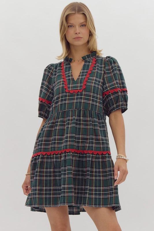 Patty Plaid Dress