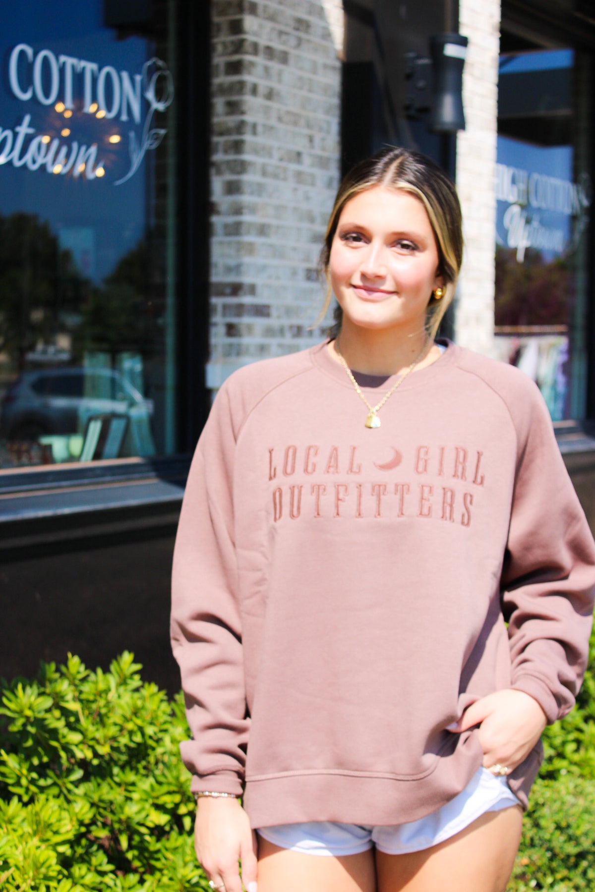 Local Girl Crew Neck-Adult