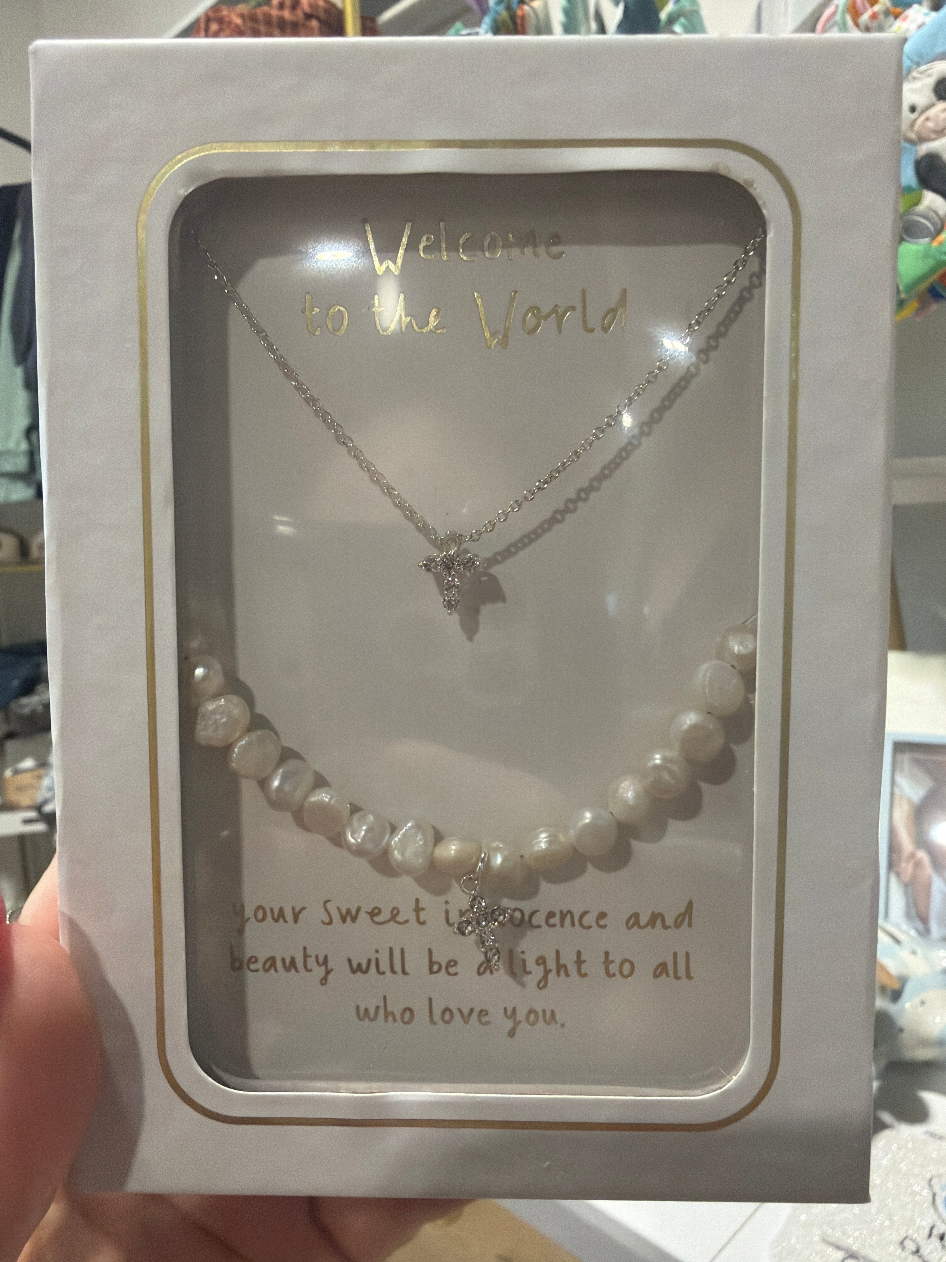 Children’s Cross Jewelry Set