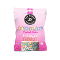 Pop Daddy Snacks - Seasoned Pretzels - 3oz - Birthday Cake (NEW 12CT)