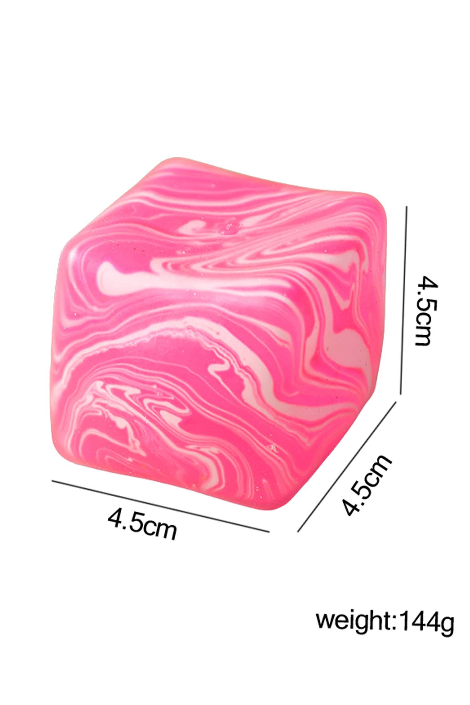 LA Society - LAS Swirl Candy Cube Stress Relief Squeeze Toy
