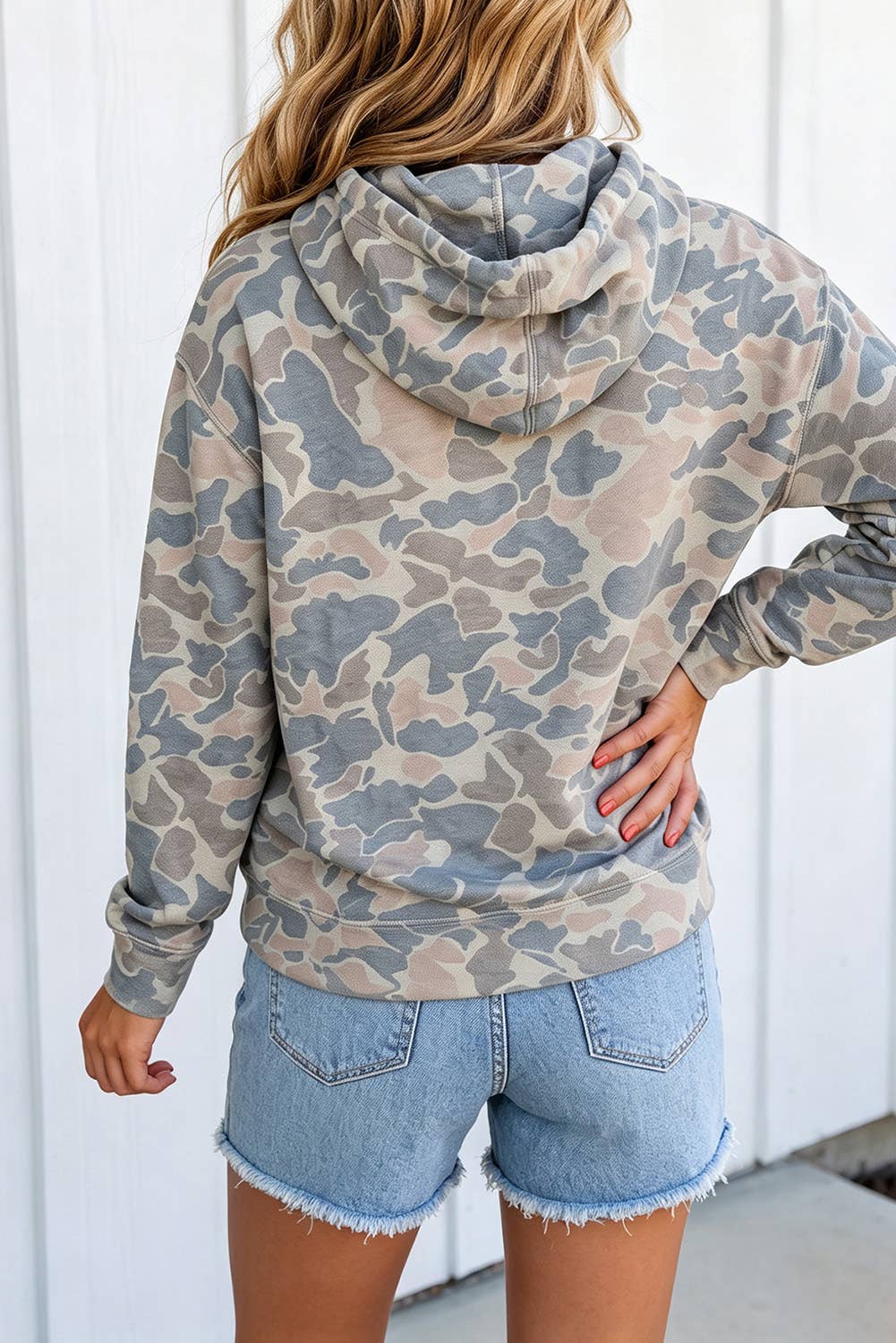 LA Society - LAS Wetsern Camouflage Jesus Loves You Hoodie (S-XL)