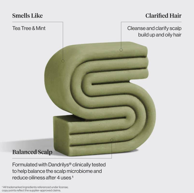 KITSCH - Tea Tree & Mint Clarifying Shampoo Bar