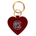 Desden - South Carolina Gamecocks Heart Bag Charm/ Key Ring