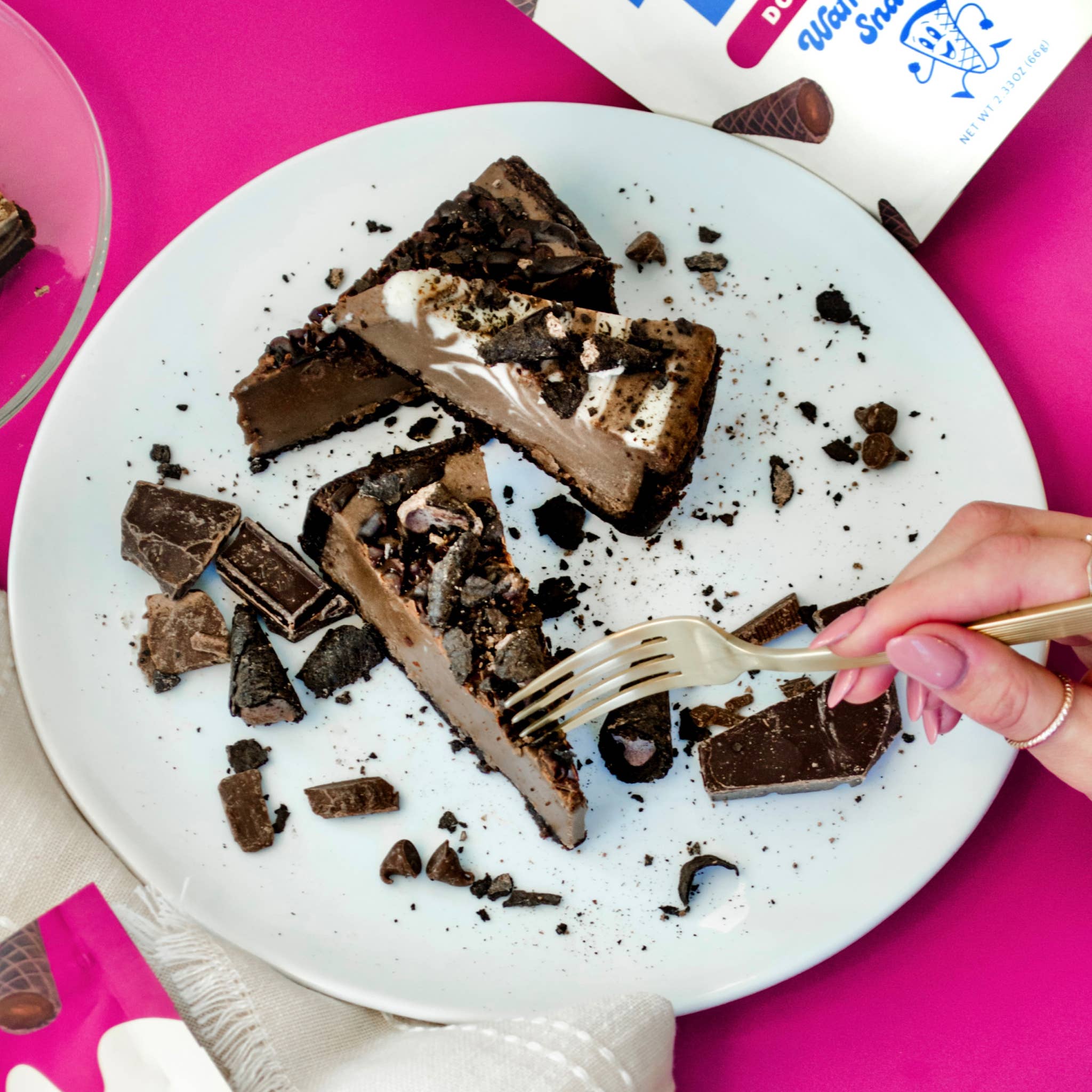 Muddy Bites - Double Fudge Waffle Cone Snacks