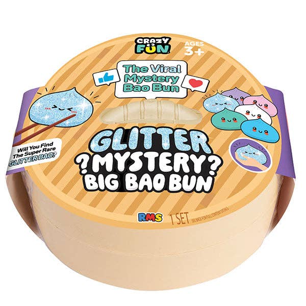Showcase - Crazy Fun Official Big Mystery 7" Bao Bun – Rare Glitter