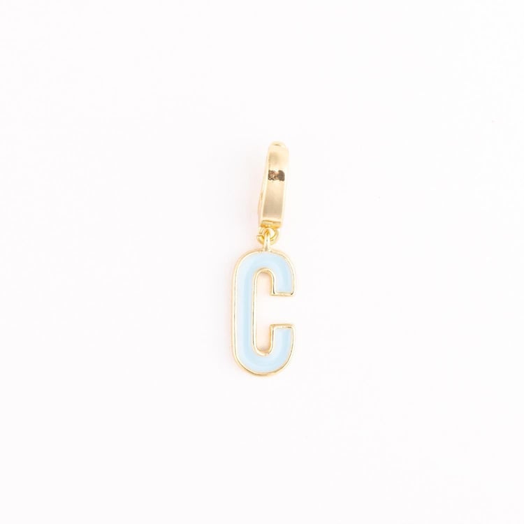 Gabby Initial Charm
