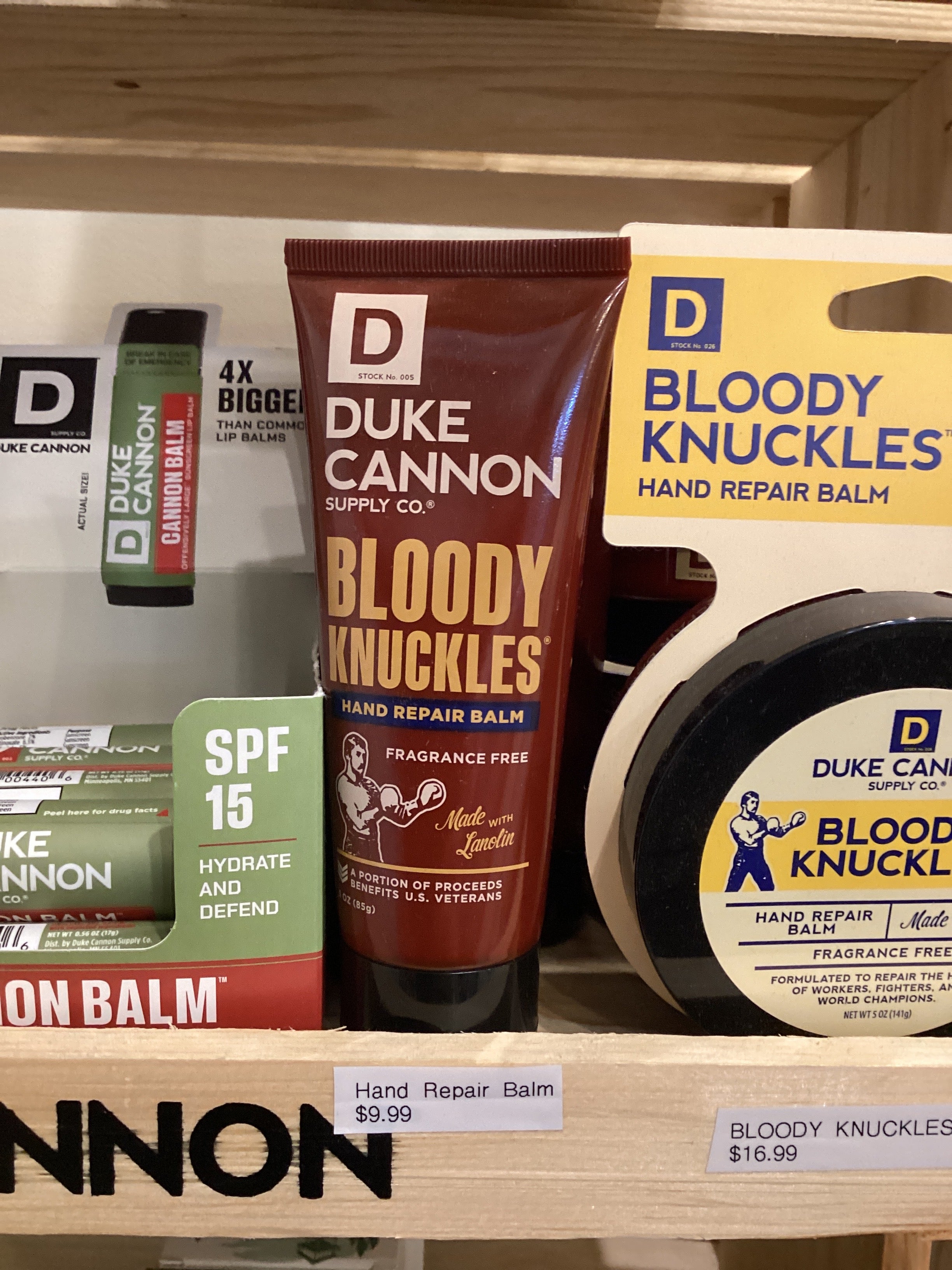 Duke Cannon Hand Repair Balm