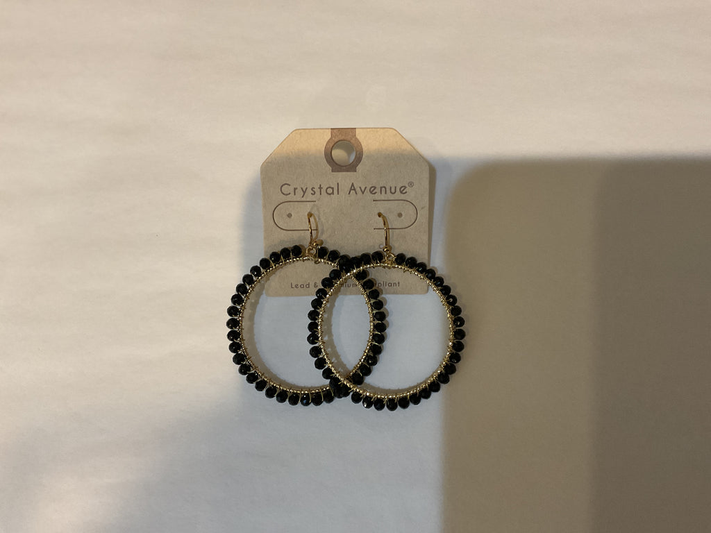 Bead Crystal Avenue Earrings
