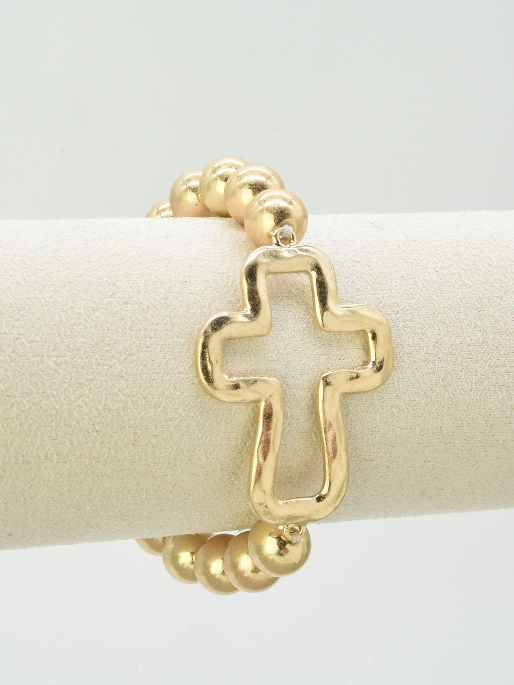 MiMi Wholesale - CB2373 Cross Stretch Bracelet