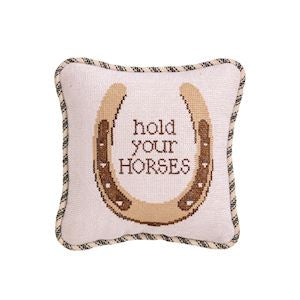Western Needlepoint Small Pillows