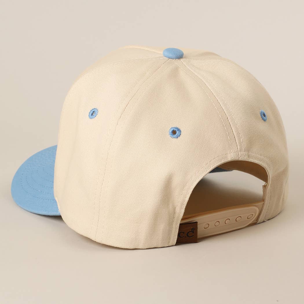 Fashion City - BLESSED Lettering Embroidery Baseball Cap