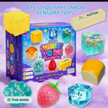 Think Sweet - Squishy Fun Box – 8 Piece  Sensory Squishy Toy Set