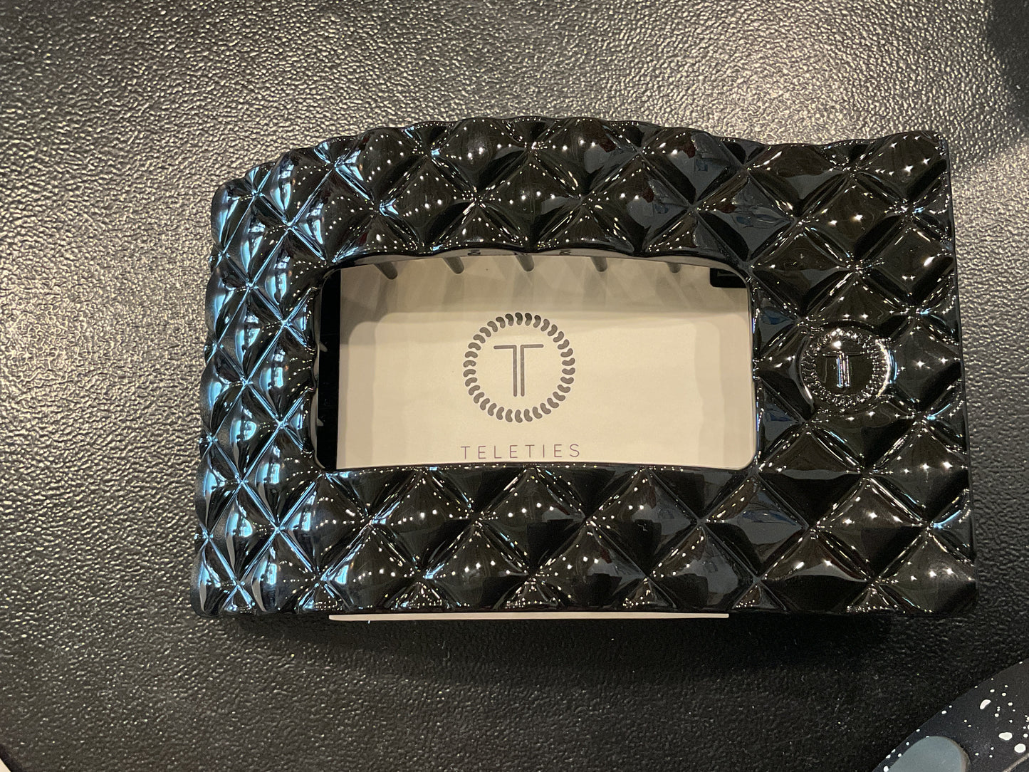 Teletie Flat Rectangle Hair Clip