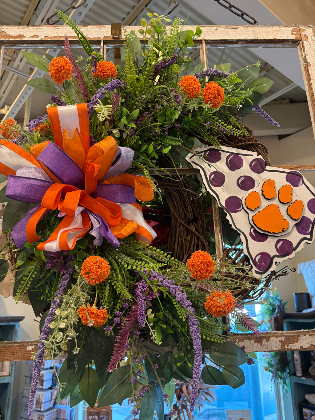 HCD Custom Game Day Wreath (2)