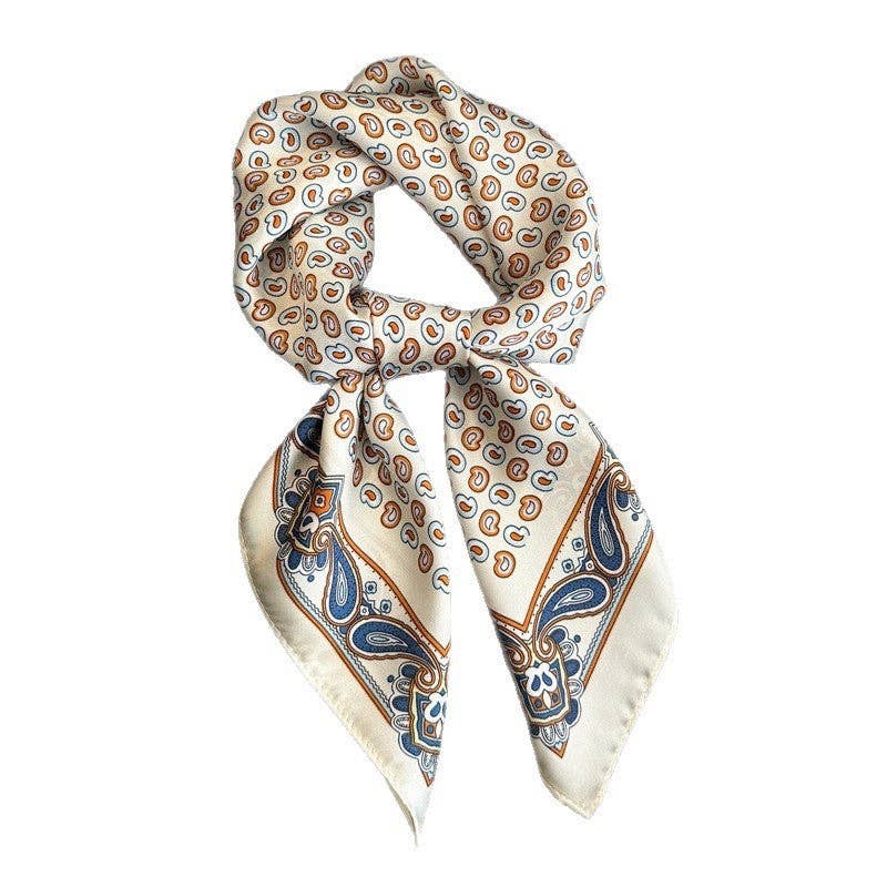 Sheer Trend - Fashion Print Square Scarf