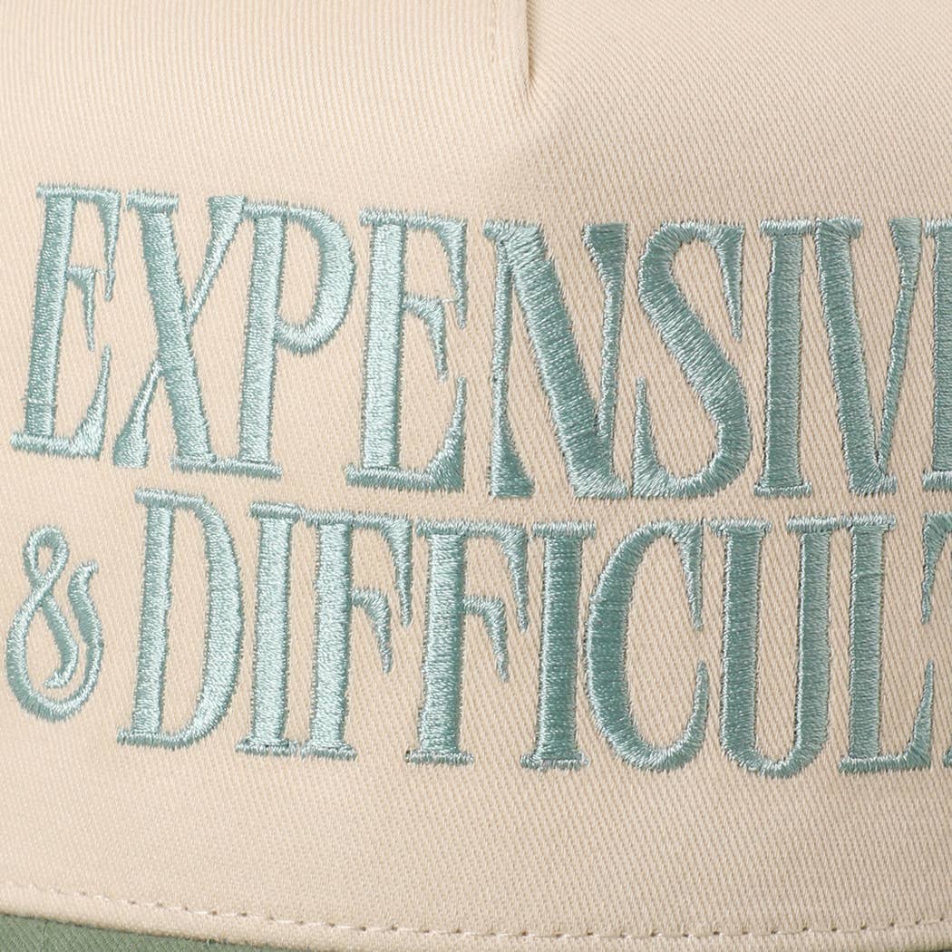 Fashion City - EXPENSIVE and DIFFICULT Embroidered Trucker Hat