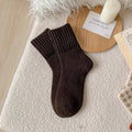 Thick Crew Socks Women Winter Warm Cozy