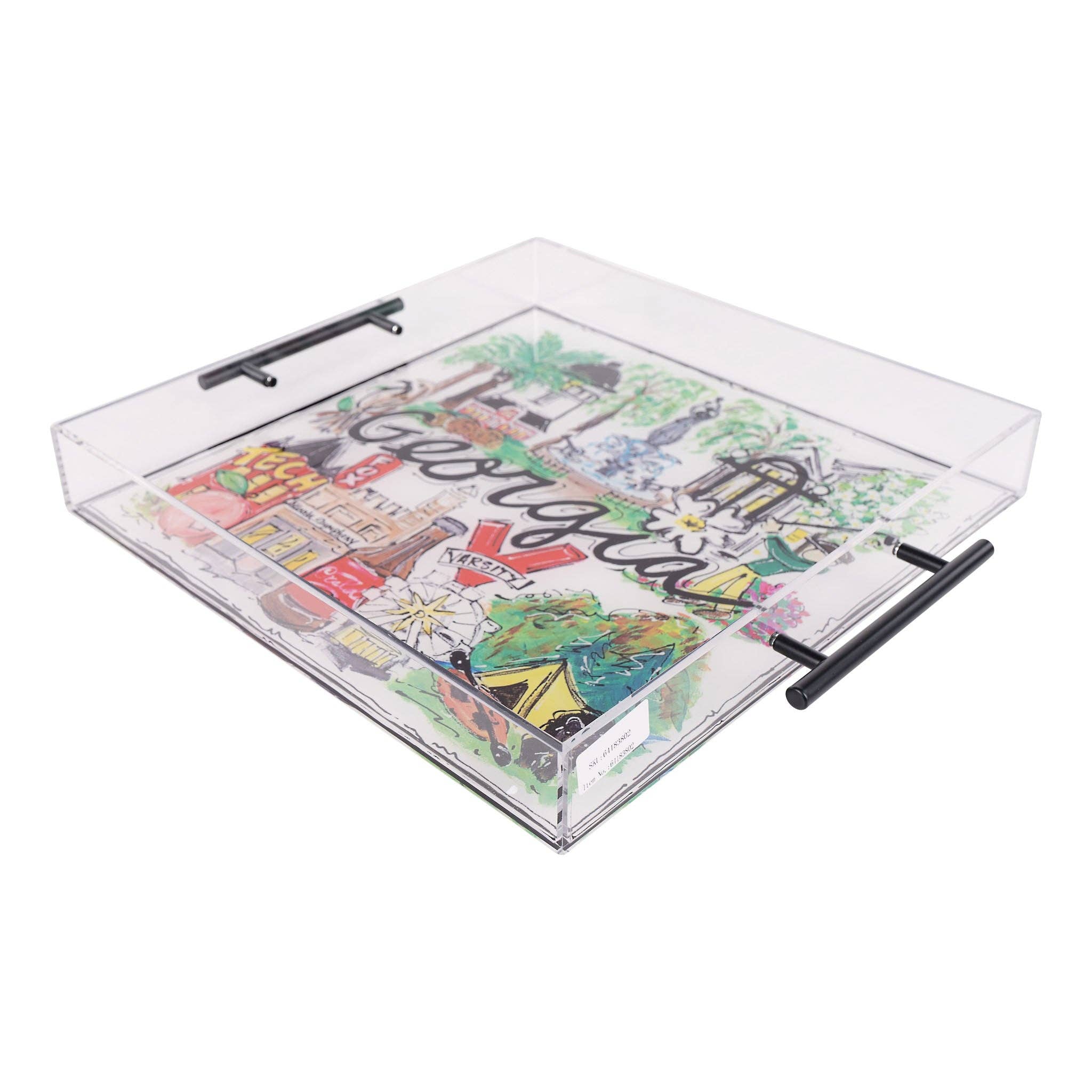 Glory Haus - State of Georgia Icon Acrylic Tray