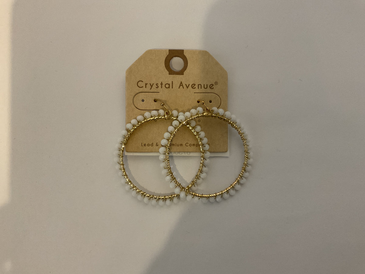 Bead Crystal Avenue Earrings