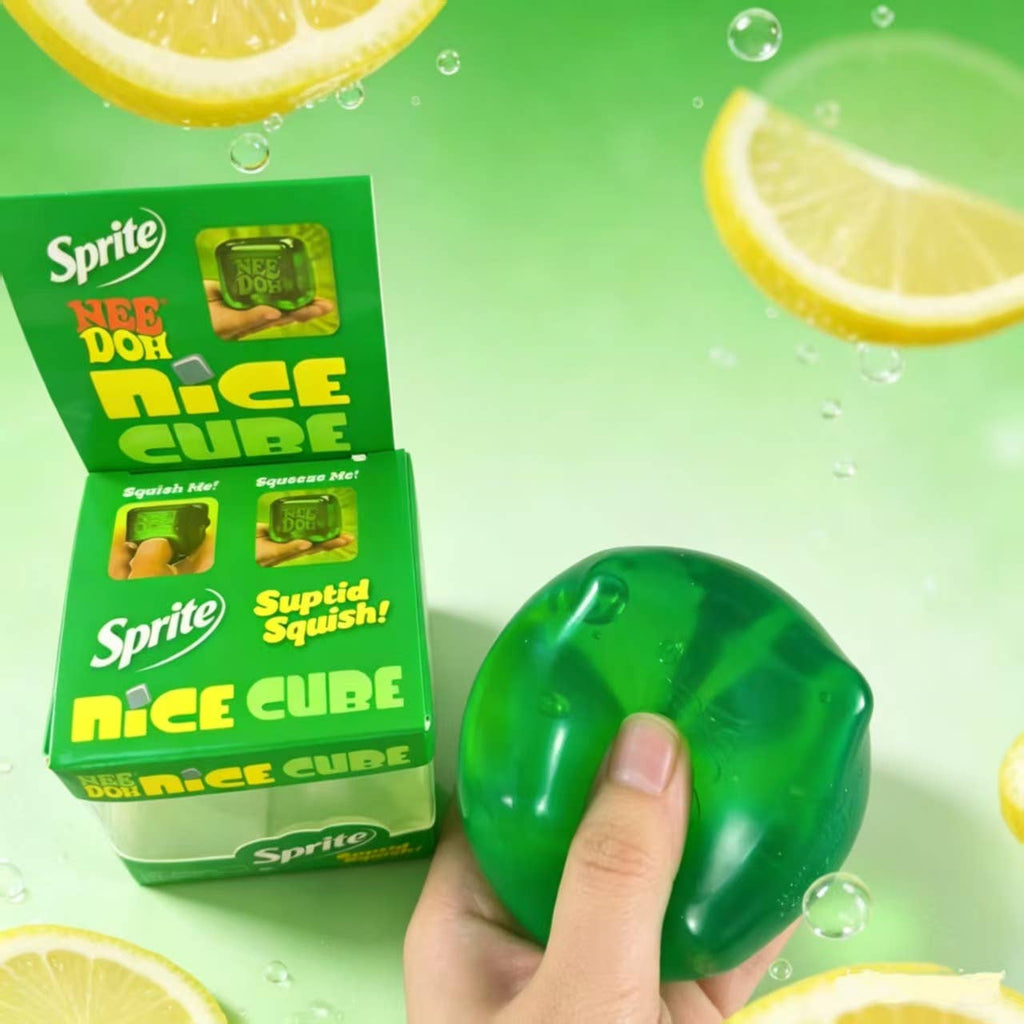 Eagle Crest Industries Inc. - Nice Cube Soda Themed TPR Squishy Ice Cube Fidget Toy