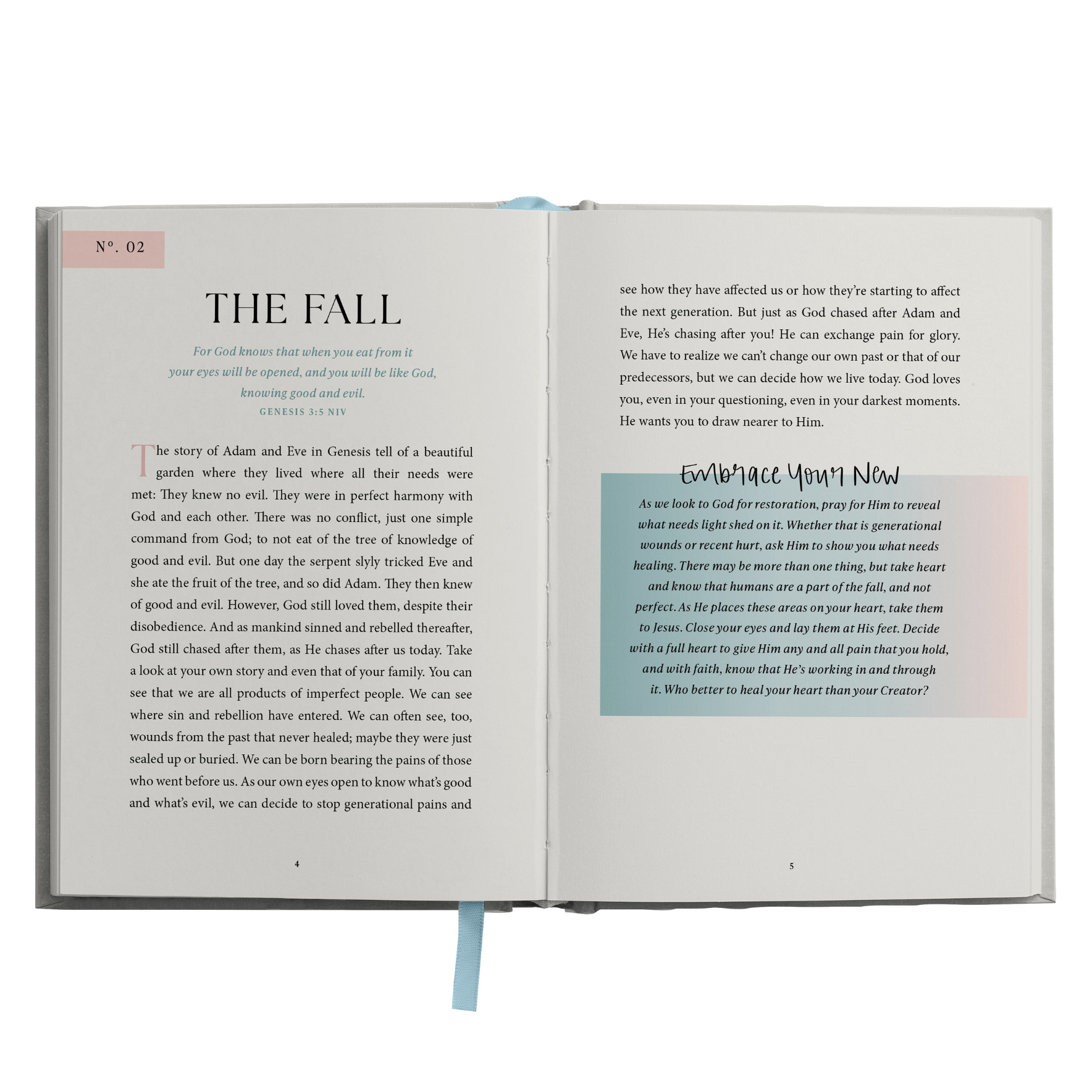 Sweet Water Decor - Embrace Your New Devotional - Christian Gifts