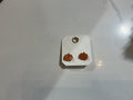 Pumpkin Stud Earrings