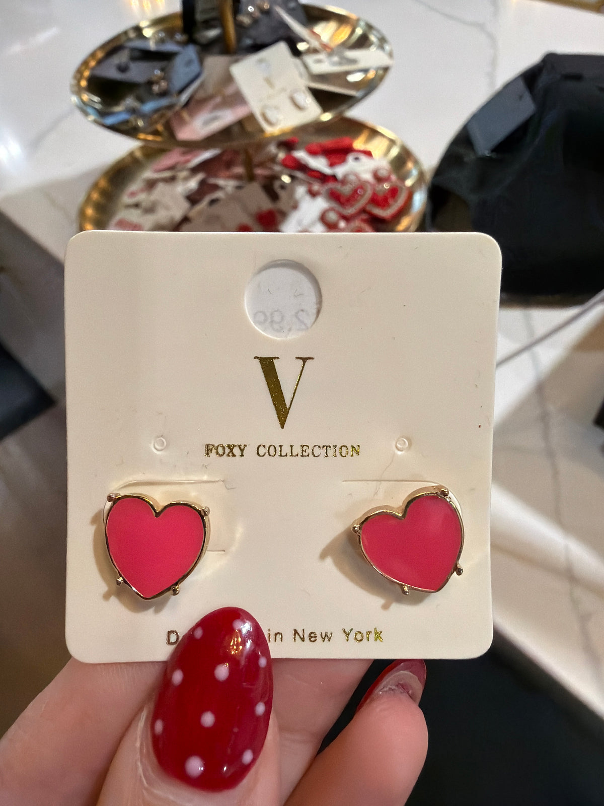 Heart Studs