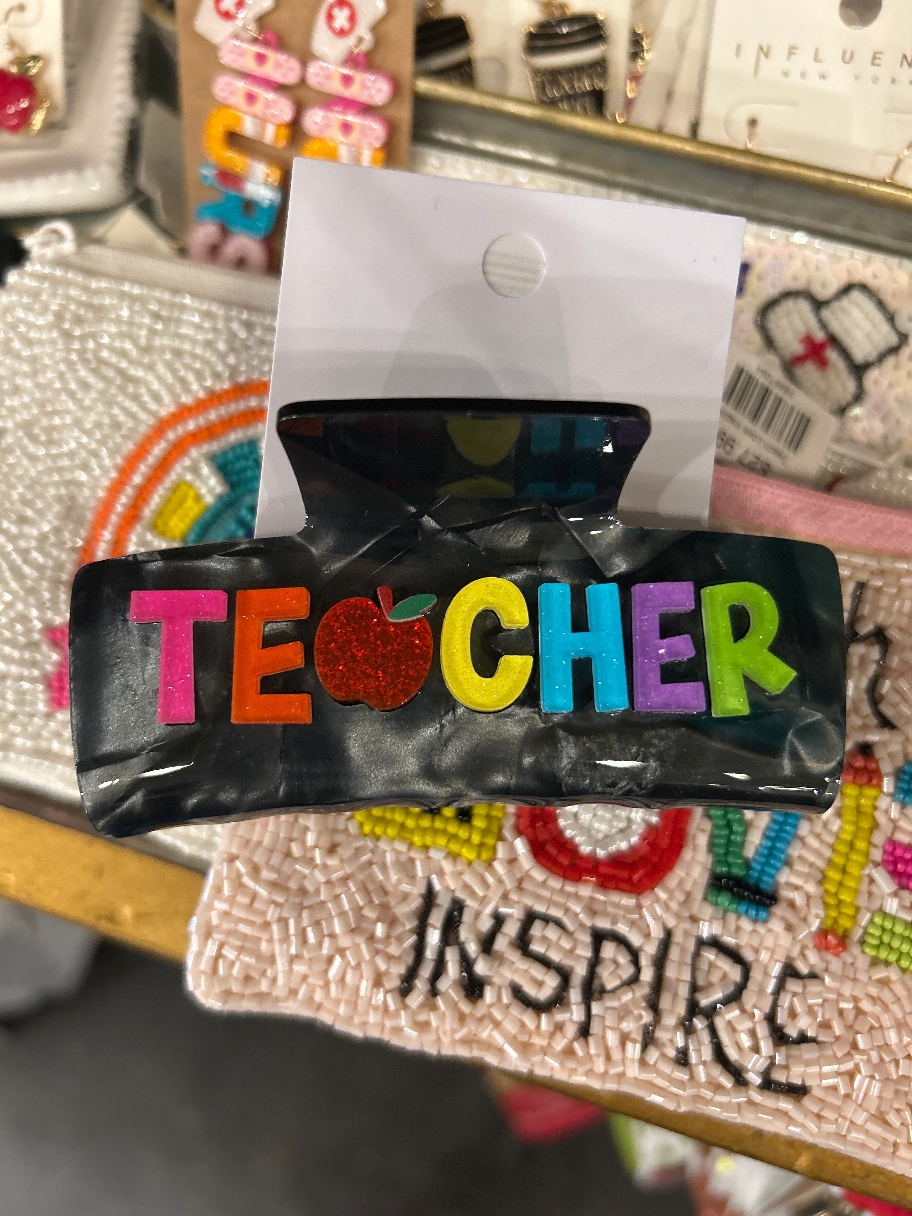 Teacher Claw Clip
