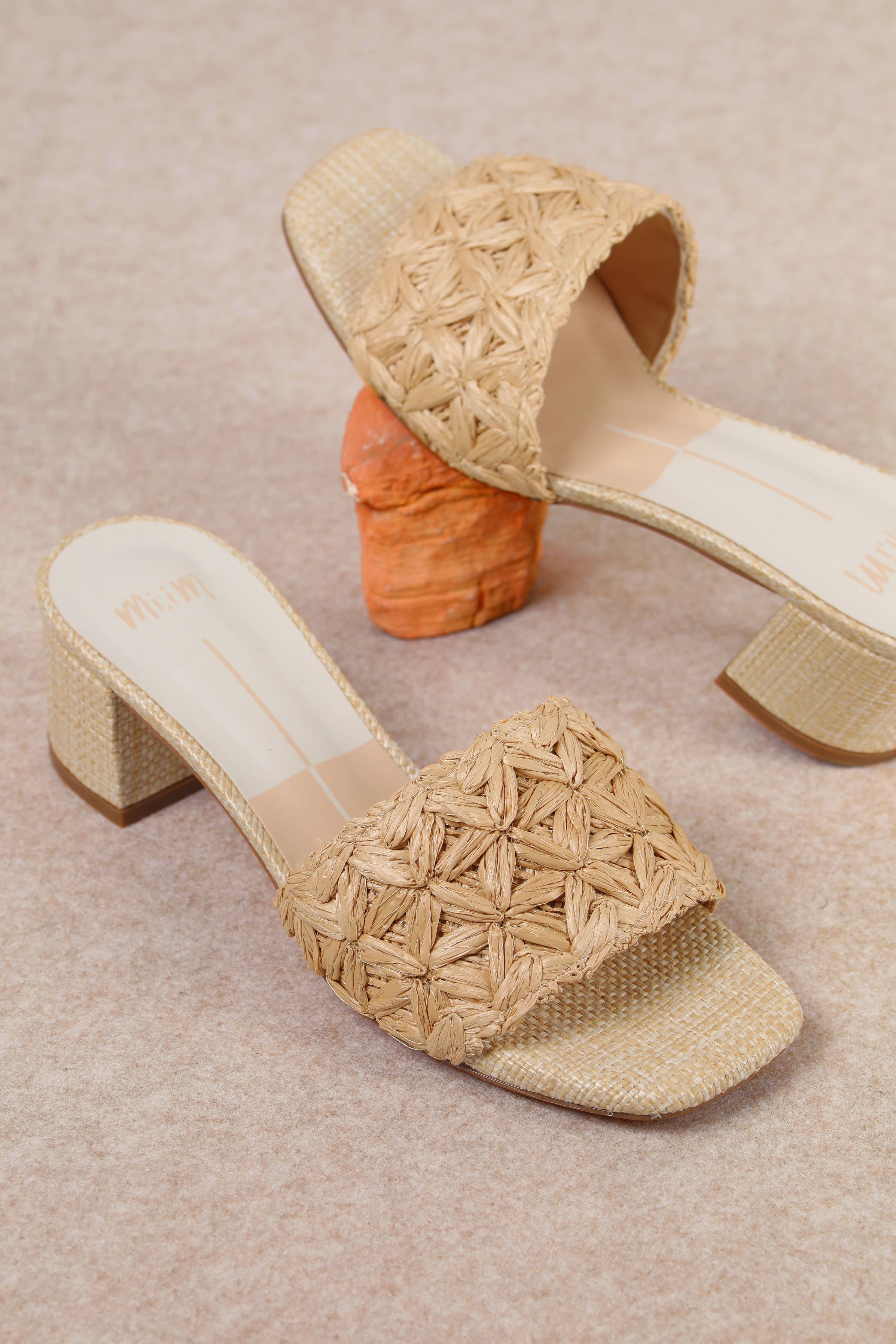 CHIARA Raffia Heel
