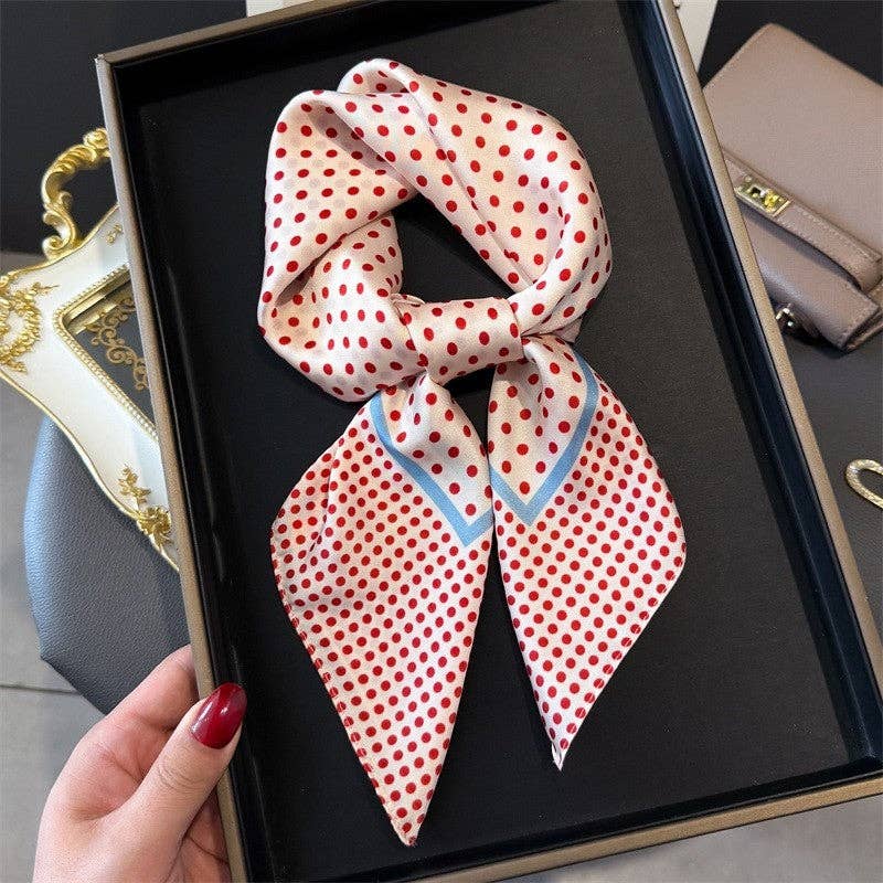Sheer Trend - Fashion Dot Print Scarf