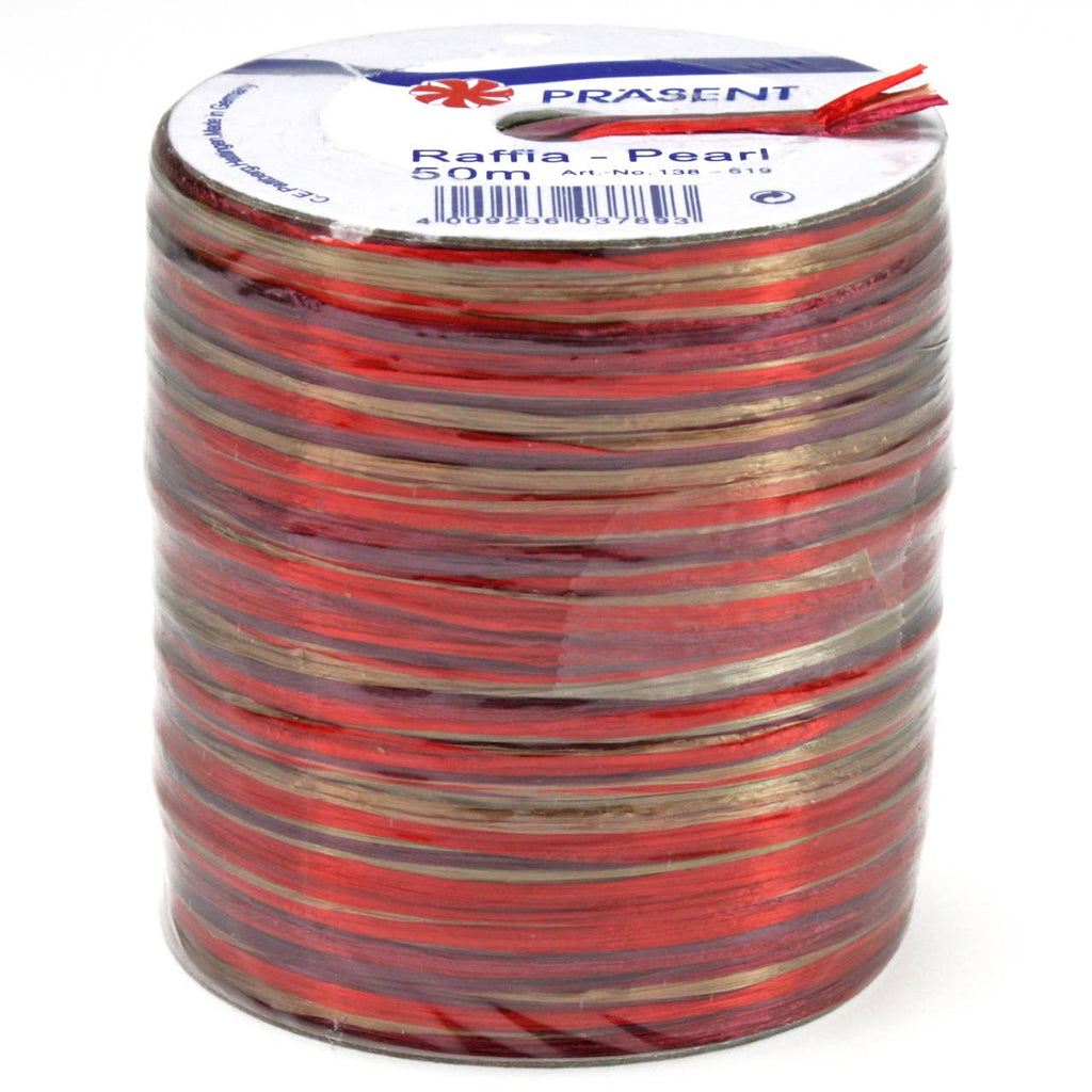 Morex Ribbon - #138 Pearl Multi-color Raffia
