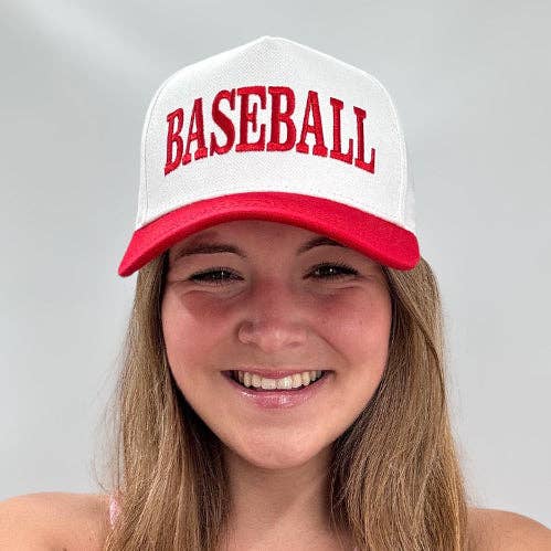 BASEBALL CAP RED