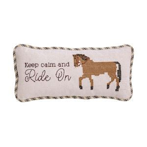 Western Needlepoint Small Pillows