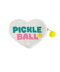 Pickleball Beaded Coin Purse