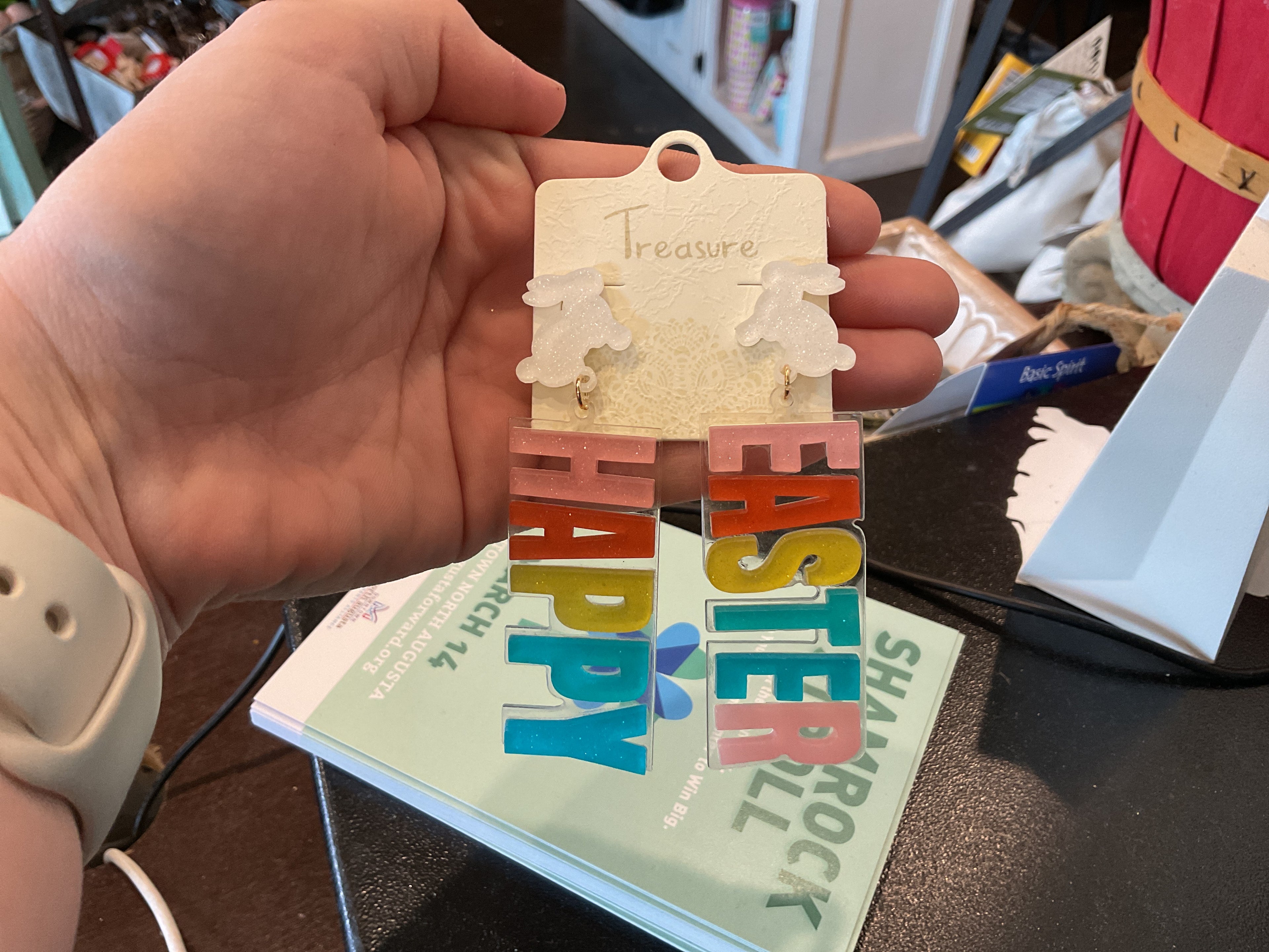 Easter Acrylic Earrings