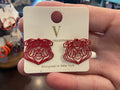 15mm Bulldog Filigree Earrings
