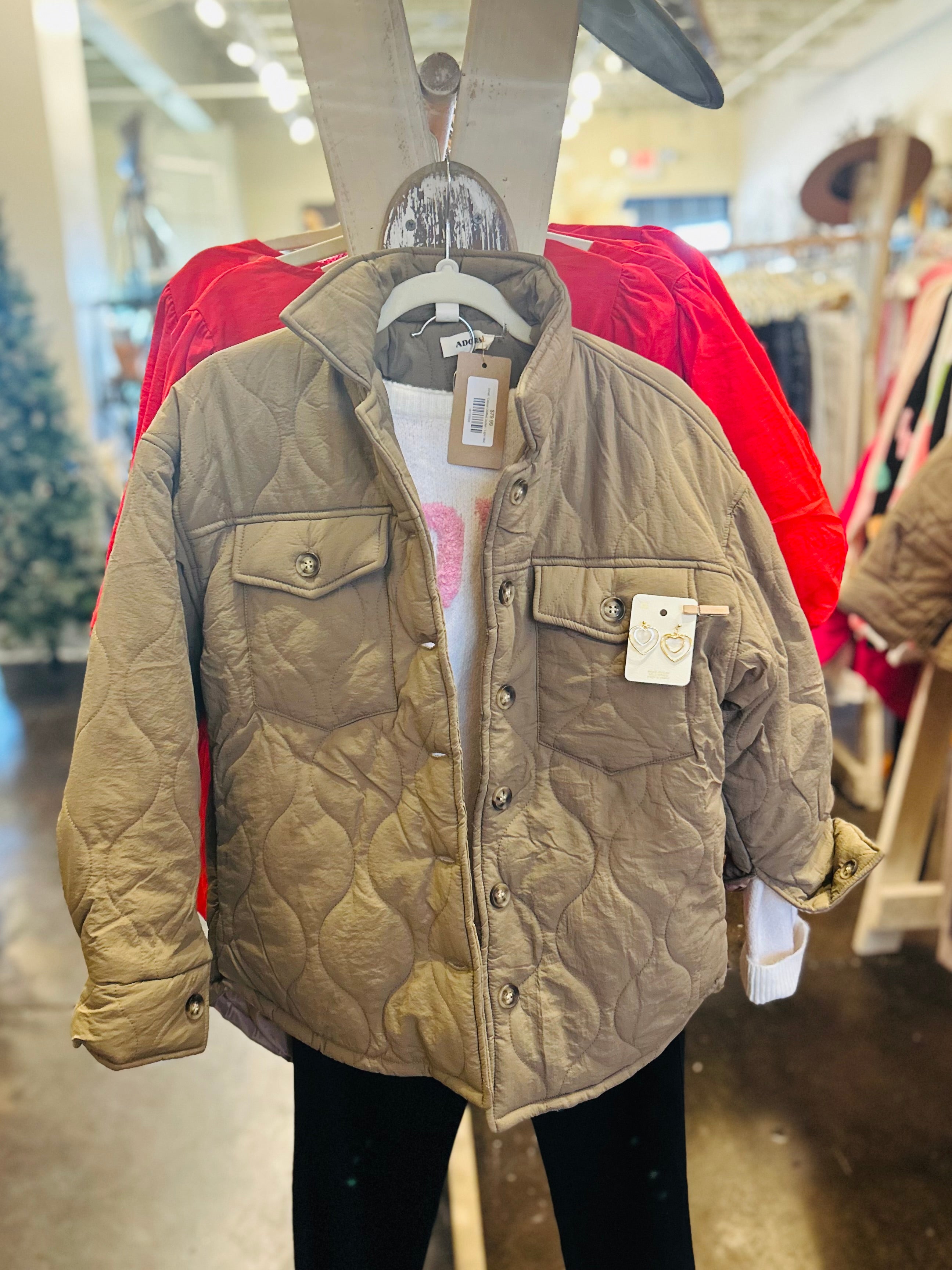 Casual Quilted Jacket