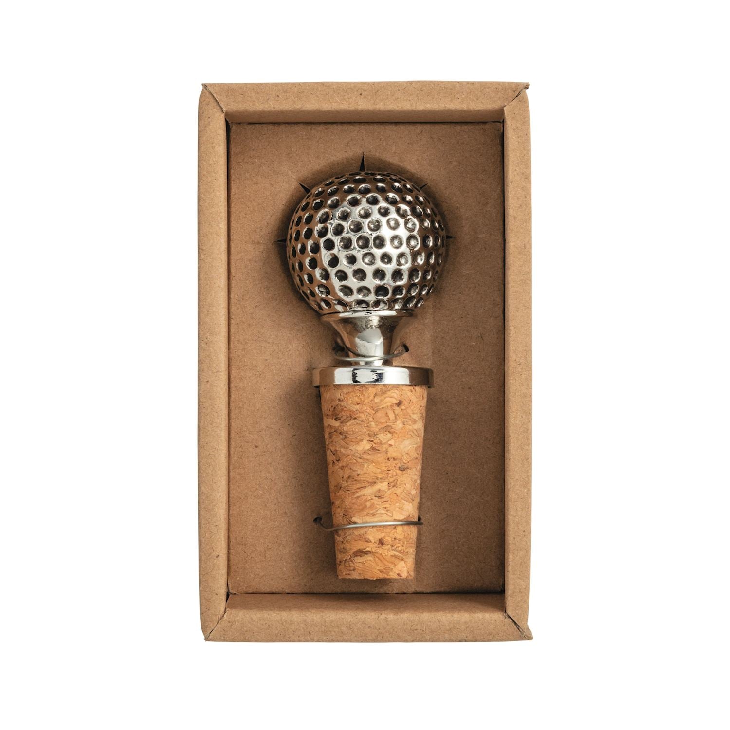 Golf Metal Bottle Stoppers