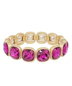 Cushion Cut Crystal Accent Bracelet
