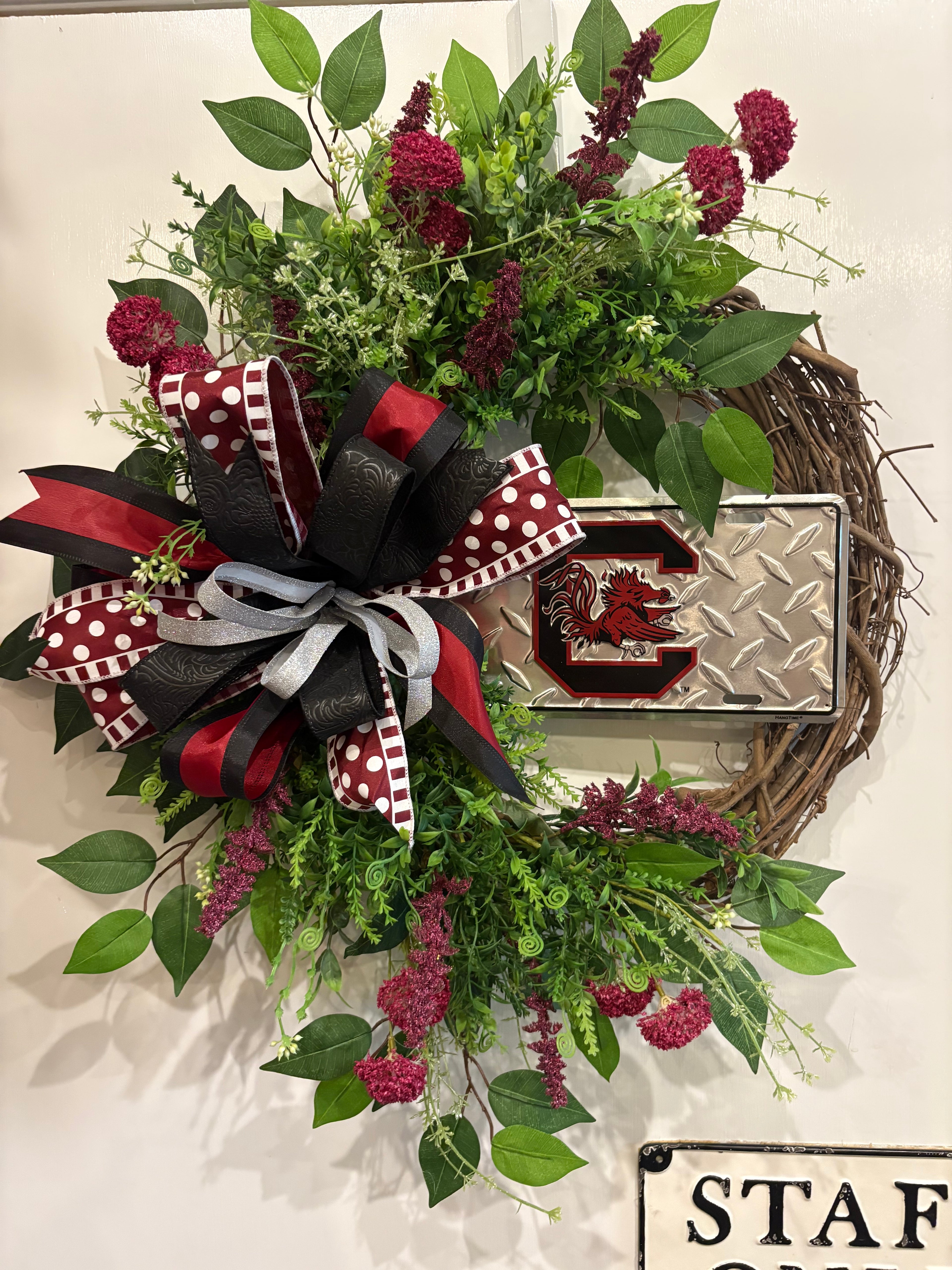 HCD Custom Game Day Wreath (2)