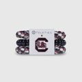 3-pack of University of South Carolina Collegiate Teleties with garnet and black.