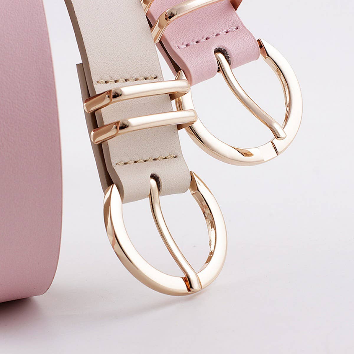 RING HOLE PIN BUCKLE BELT