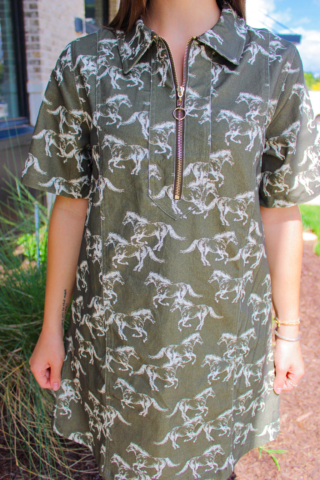 Horse Mini Dress