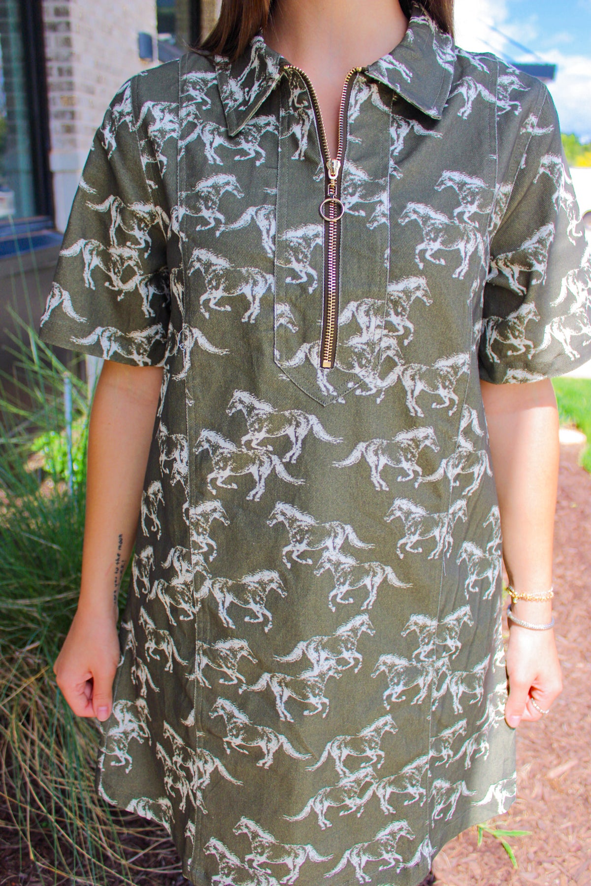 Horse Mini Dress